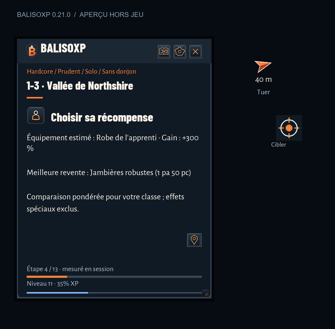 Un choix éclairé : aperçu du moteur BalisoXP 0.21.0 hors jeu